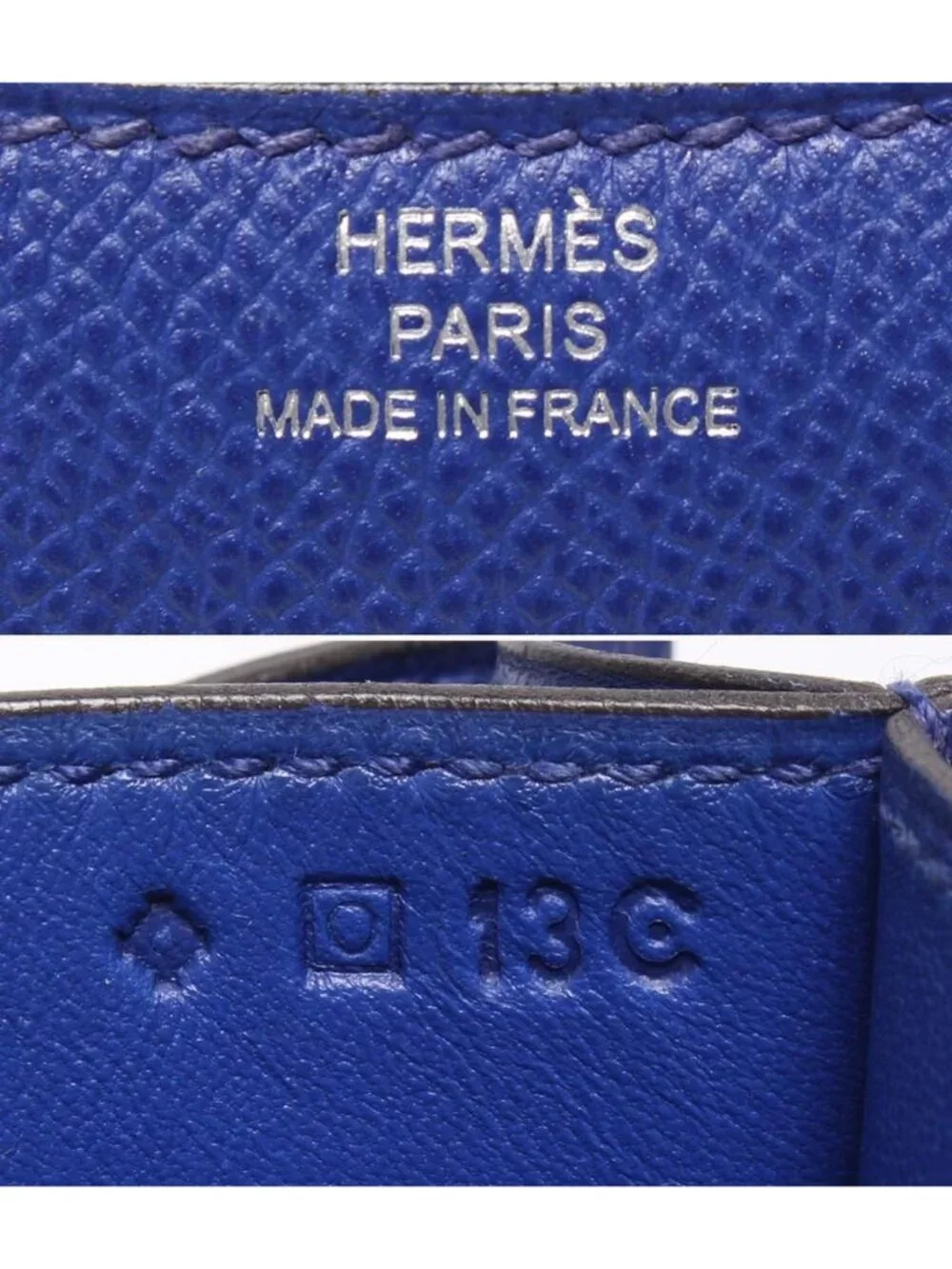 Hermes Shoulder Bag Crossbody Silver Constance